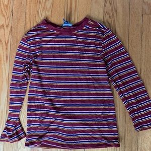 Stripped 3/4 long sleeve